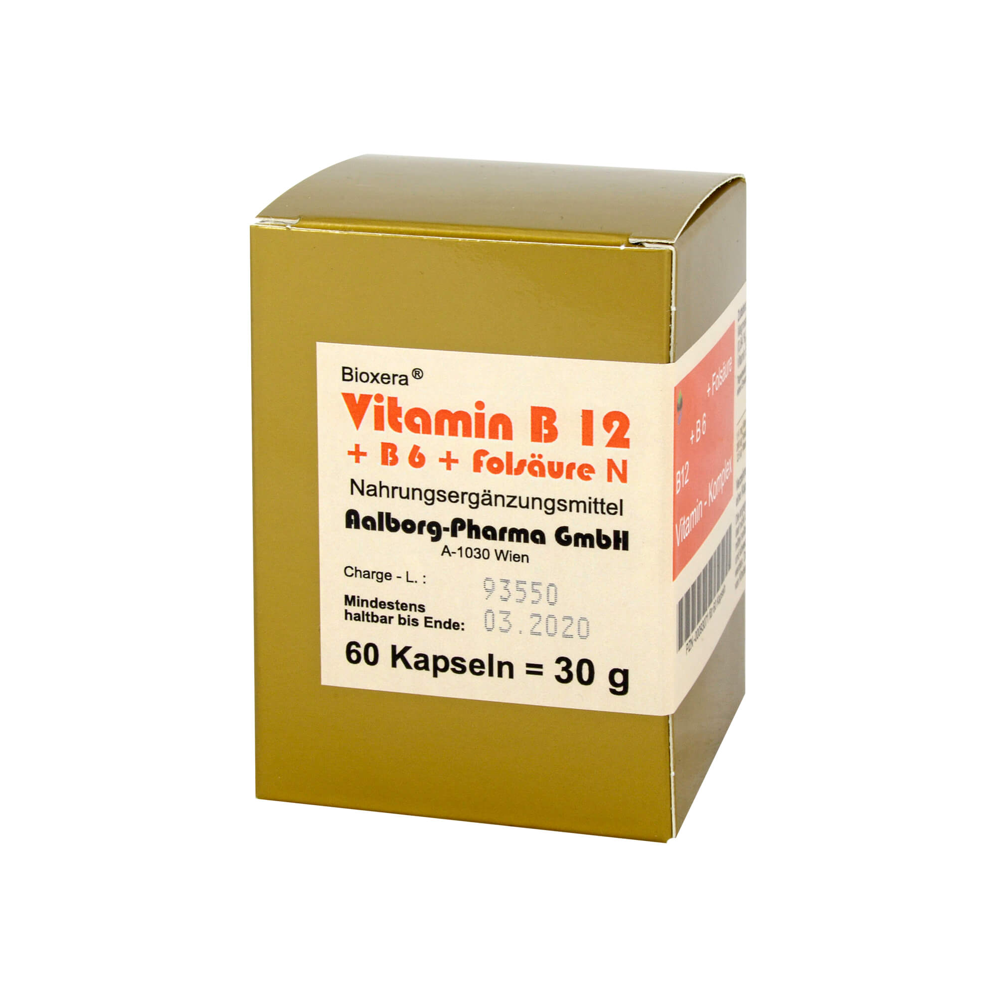 Bioxera Vitamin B12+B6+Folsäure N - None