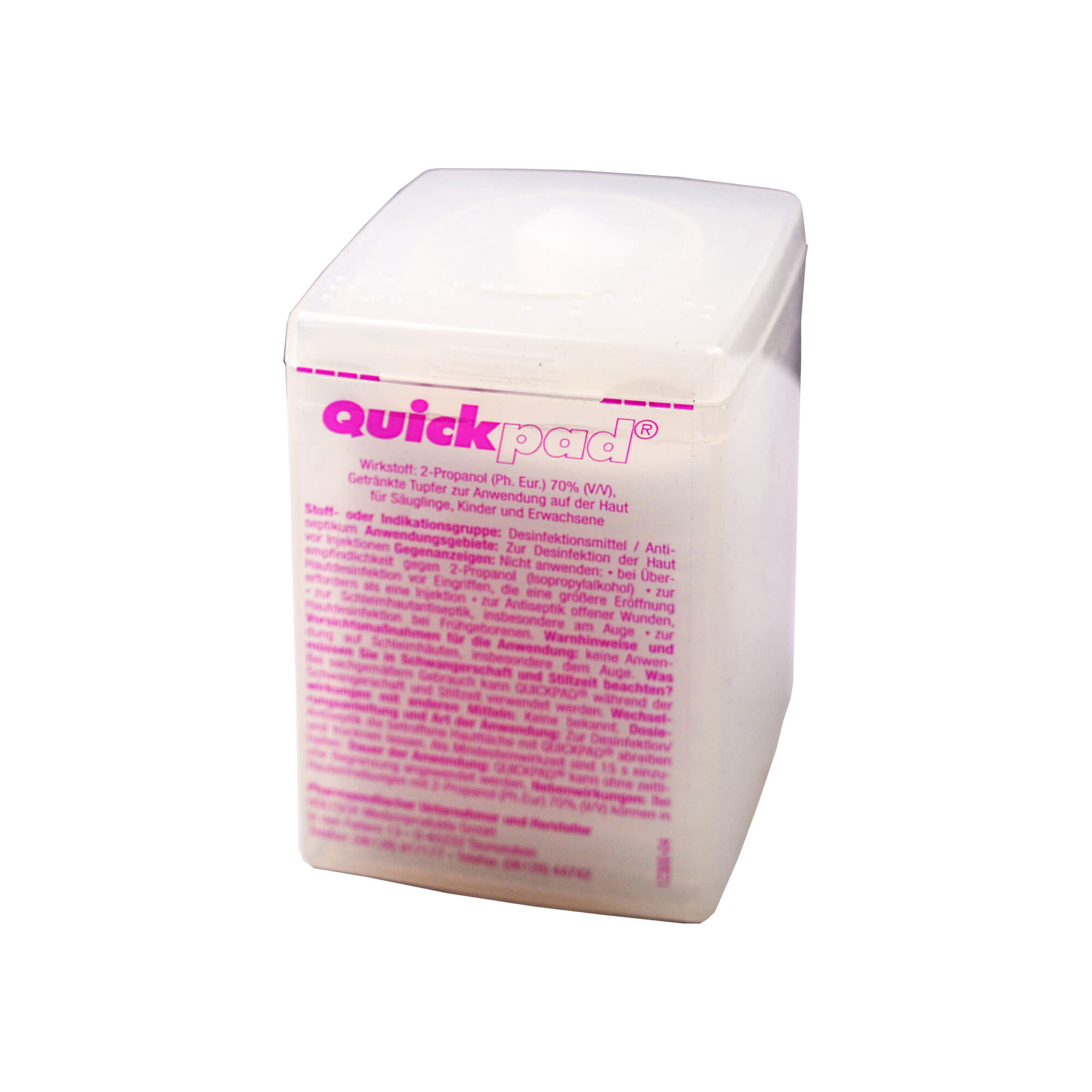 Quickpad Alkohol Tupfer Spender - None