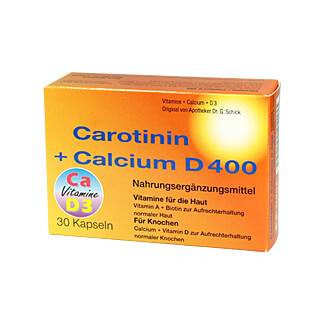 Carotinin + Calcium D400 Kapseln - None