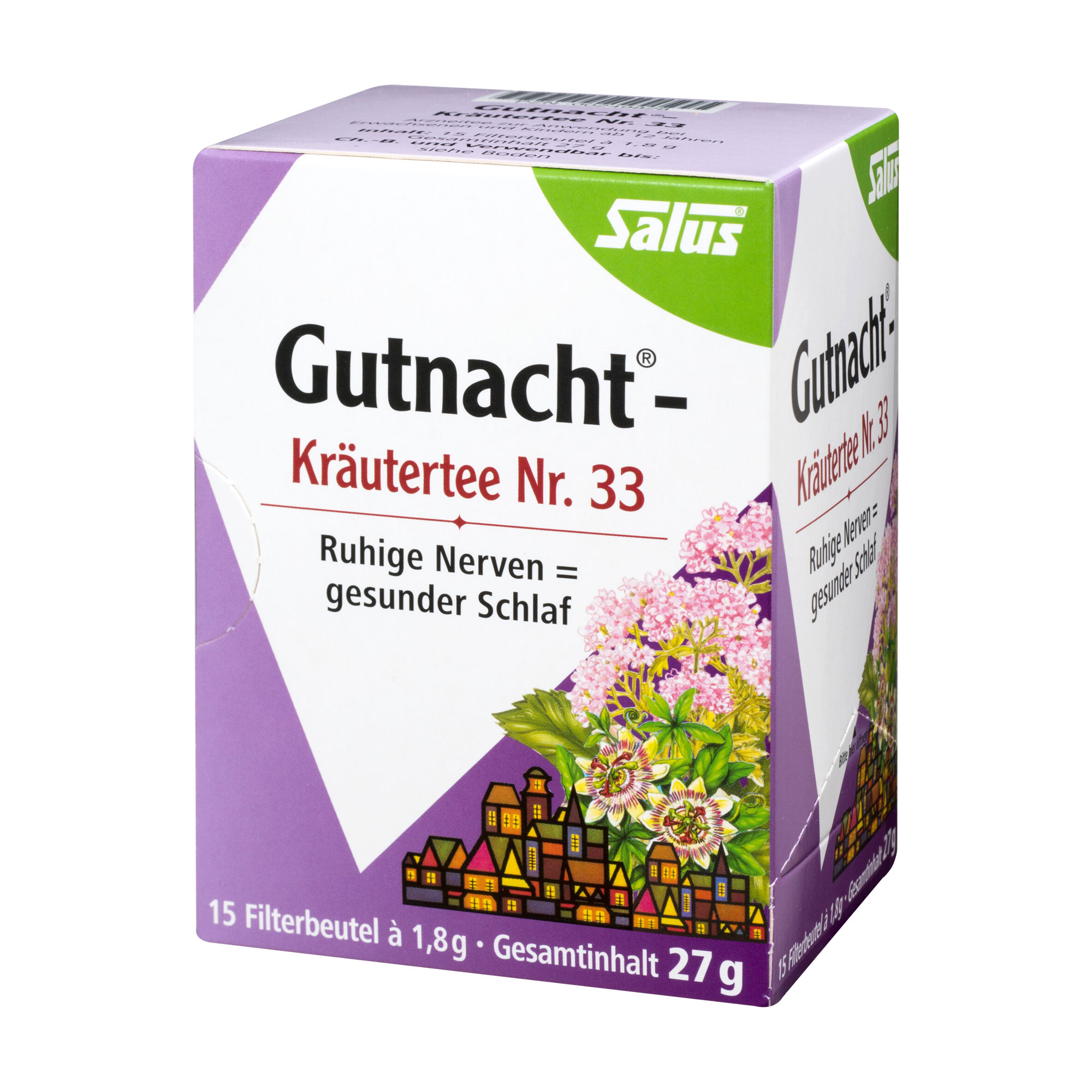 Gutnacht Kräutertee Nr.33 Salus Filterbeutel