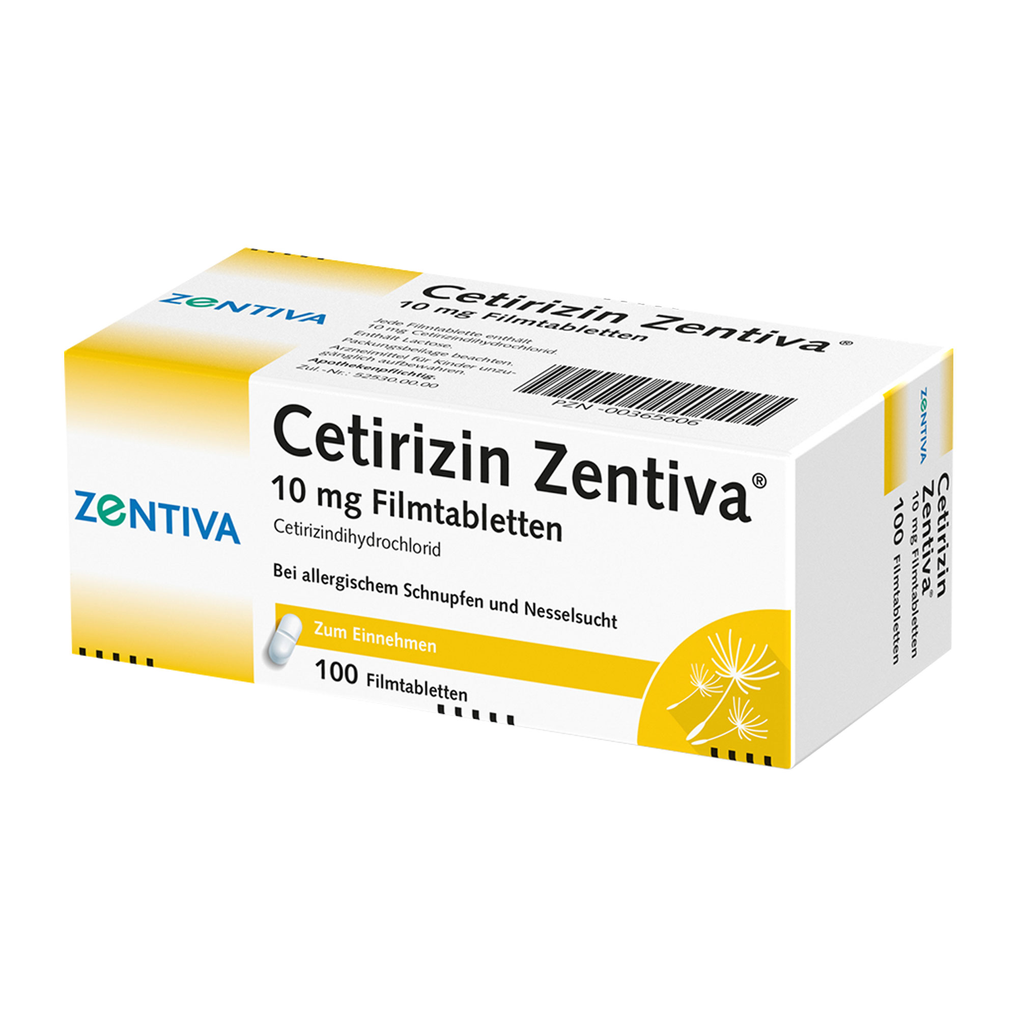 Cetirizin Zentiva 10 Mg Filmtabletten - None