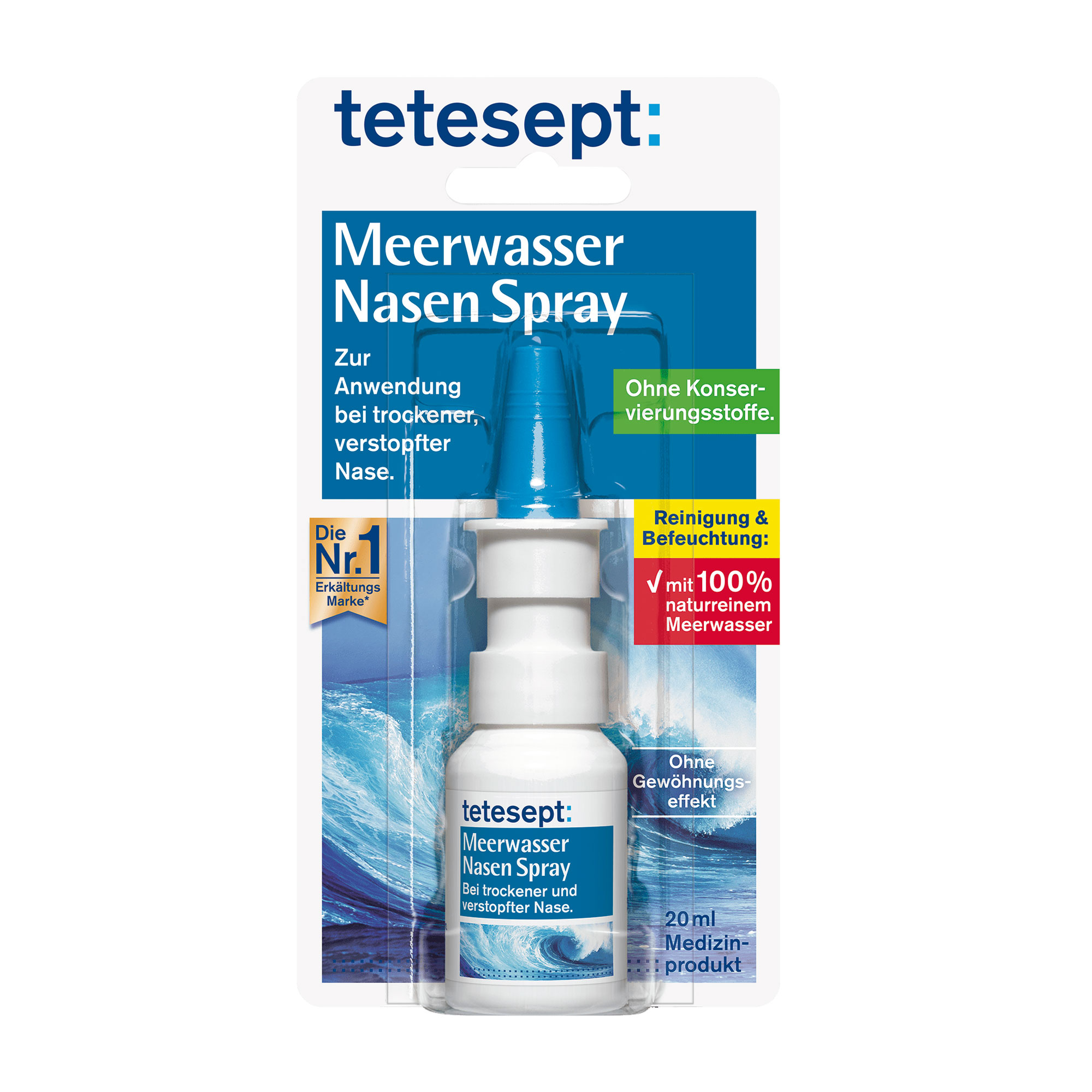 Tetesept Meerwasser Nasenspray - None