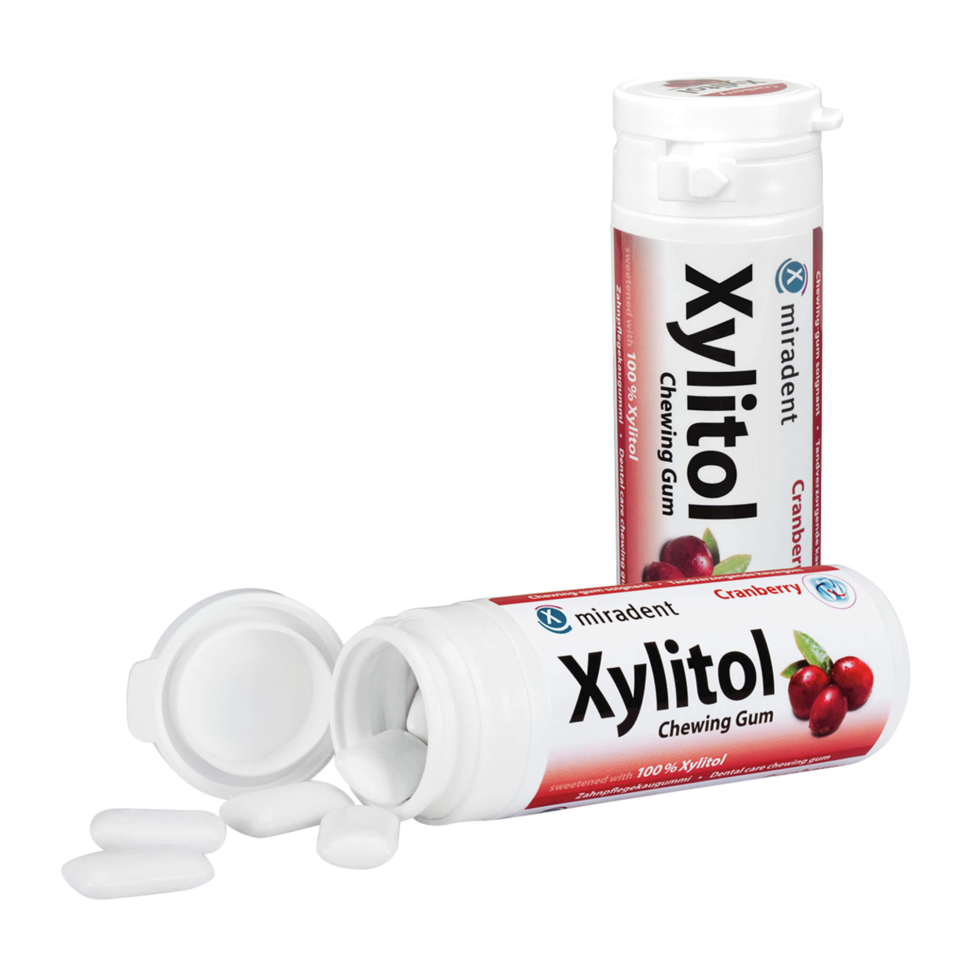 Miradent Xylitol Gum Cranberry - None