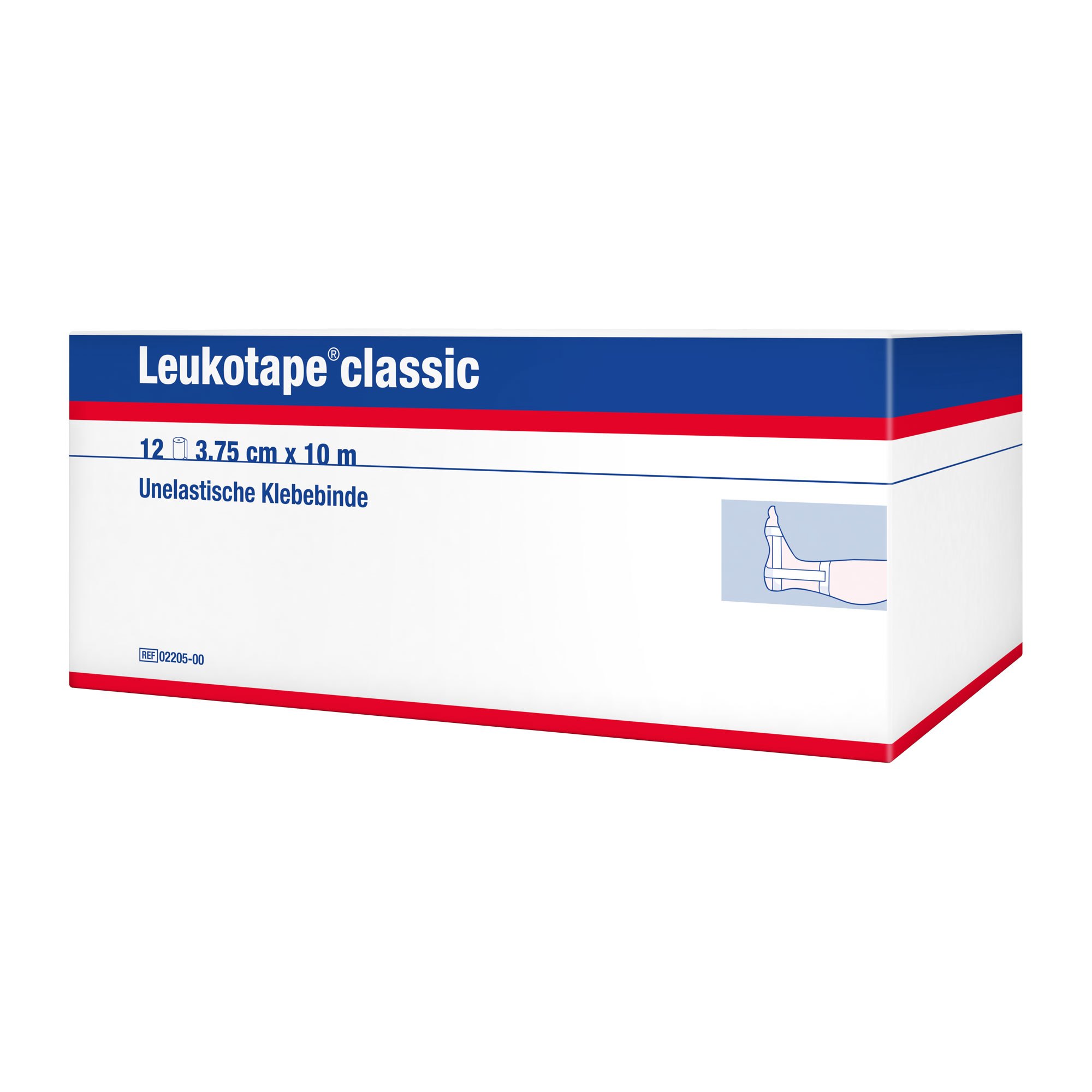 Leukotape classic 3,75 cm x 10 m weiß