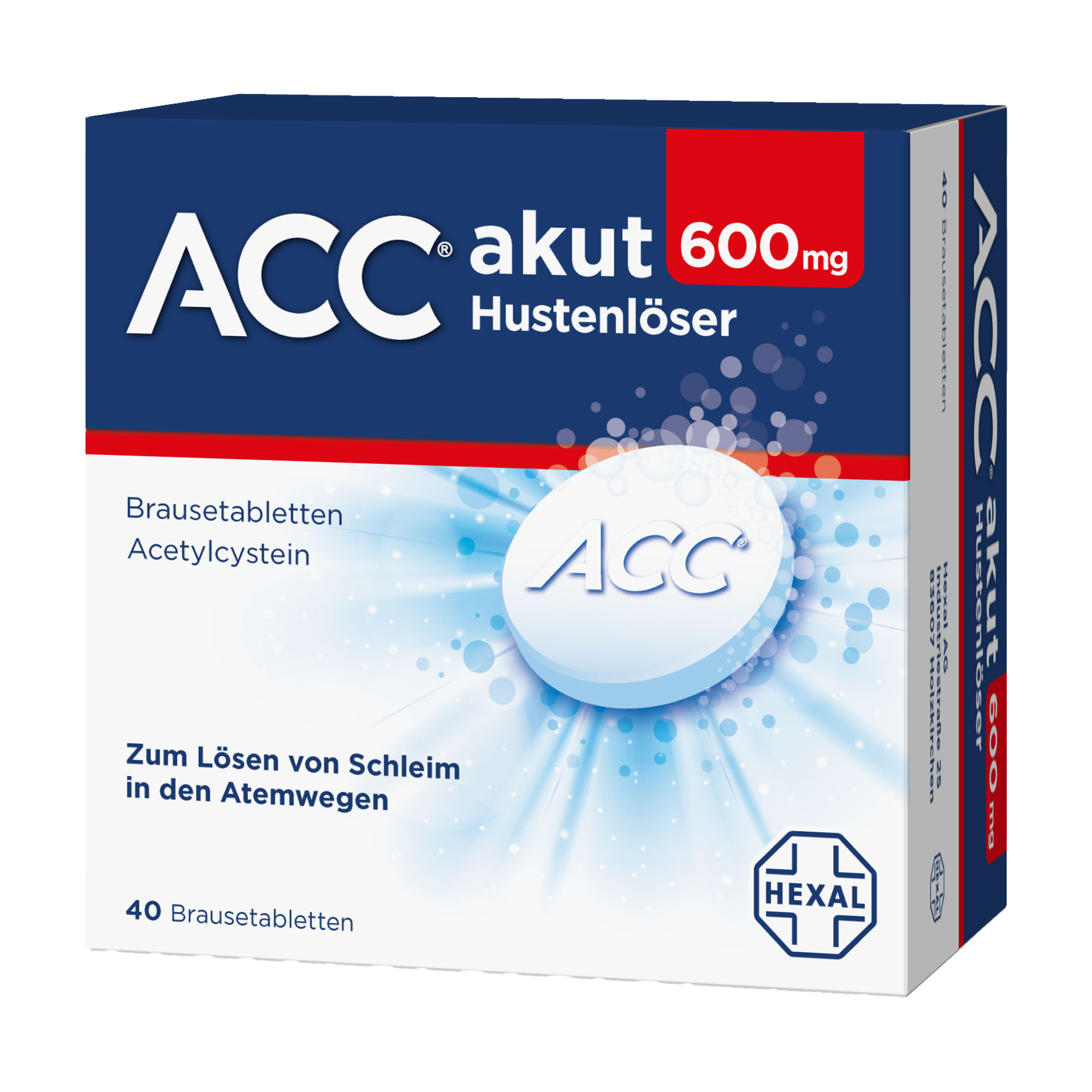 Acc Akut 600 Hustenlöser Brausetabletten - None