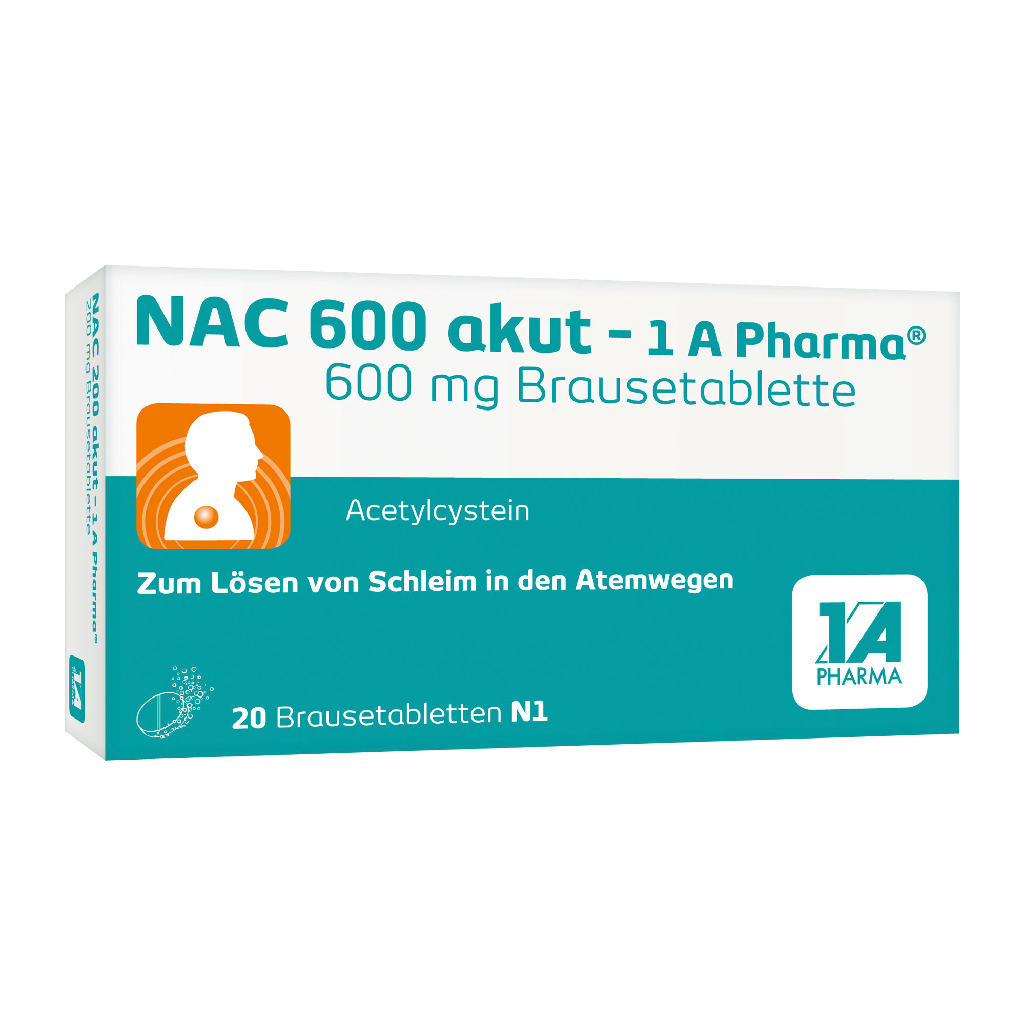 Nac 600 Akut - 1 A Pharma Brausetabletten - None