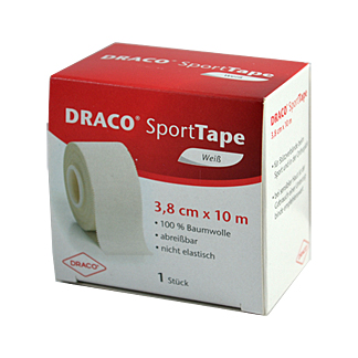 Dracotapeverband 3,8 Cmx10 M Weiß - None