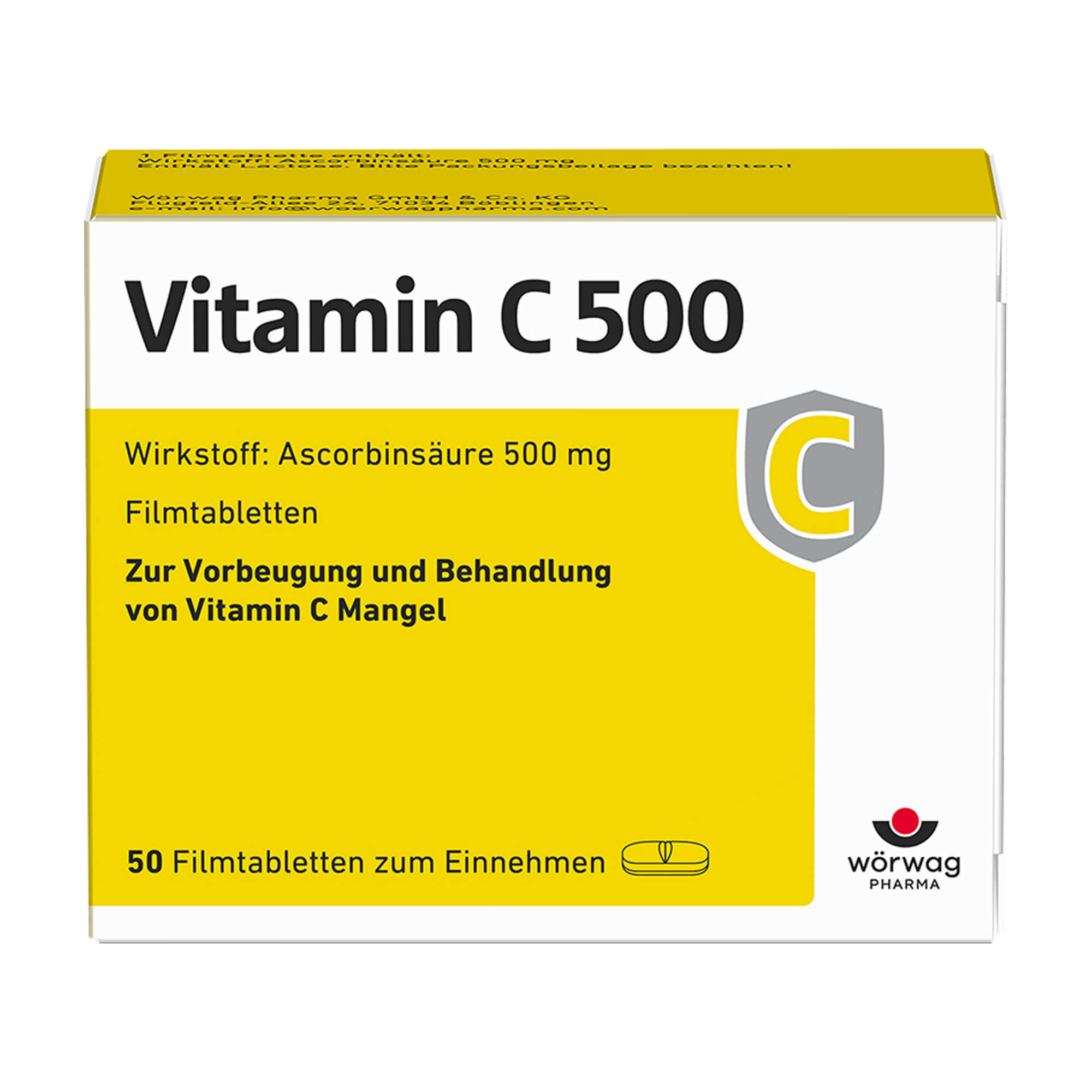 Vitamin C 500 Filmtabletten - None