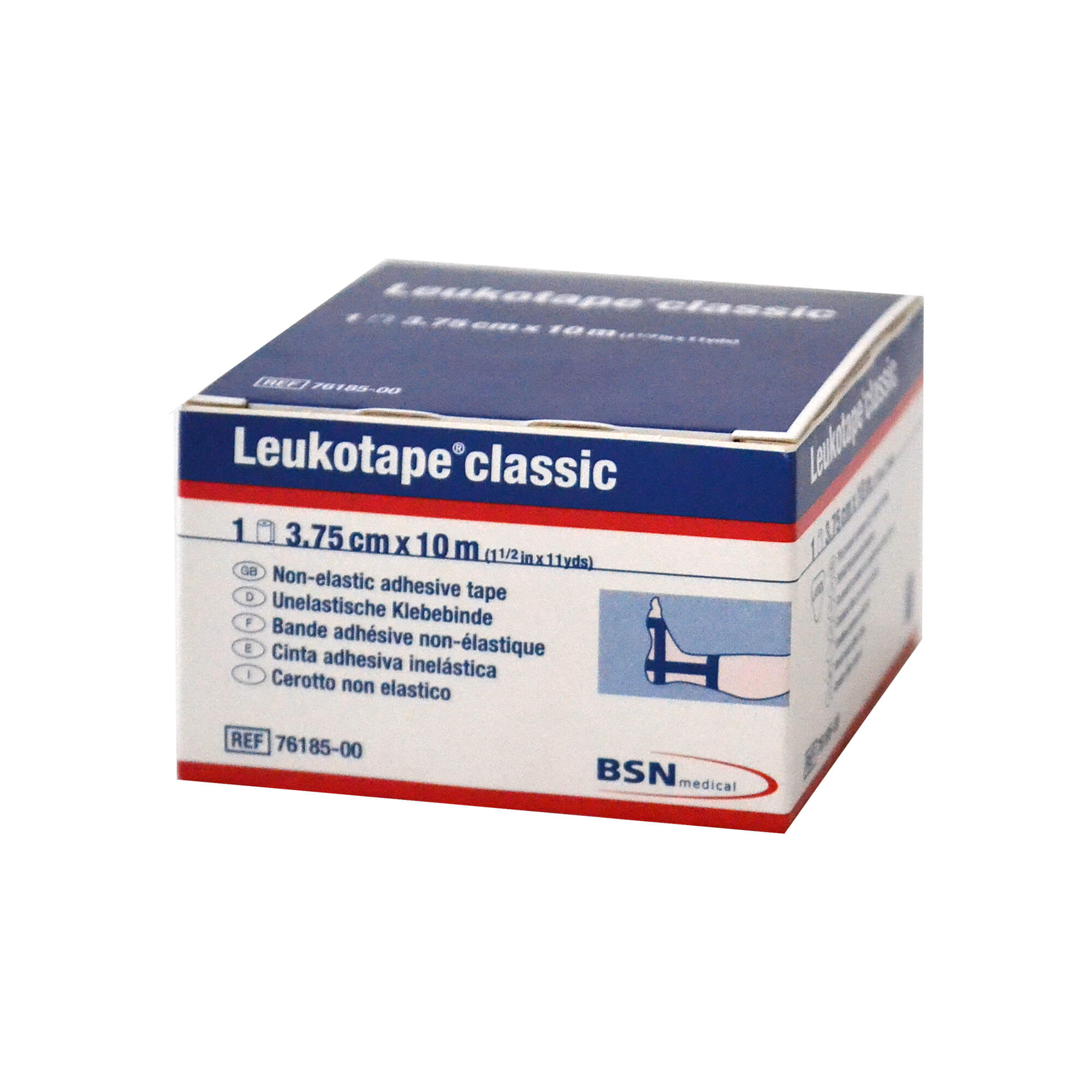 Leukotape Classic 3,75 Cmx10 M Blau - None