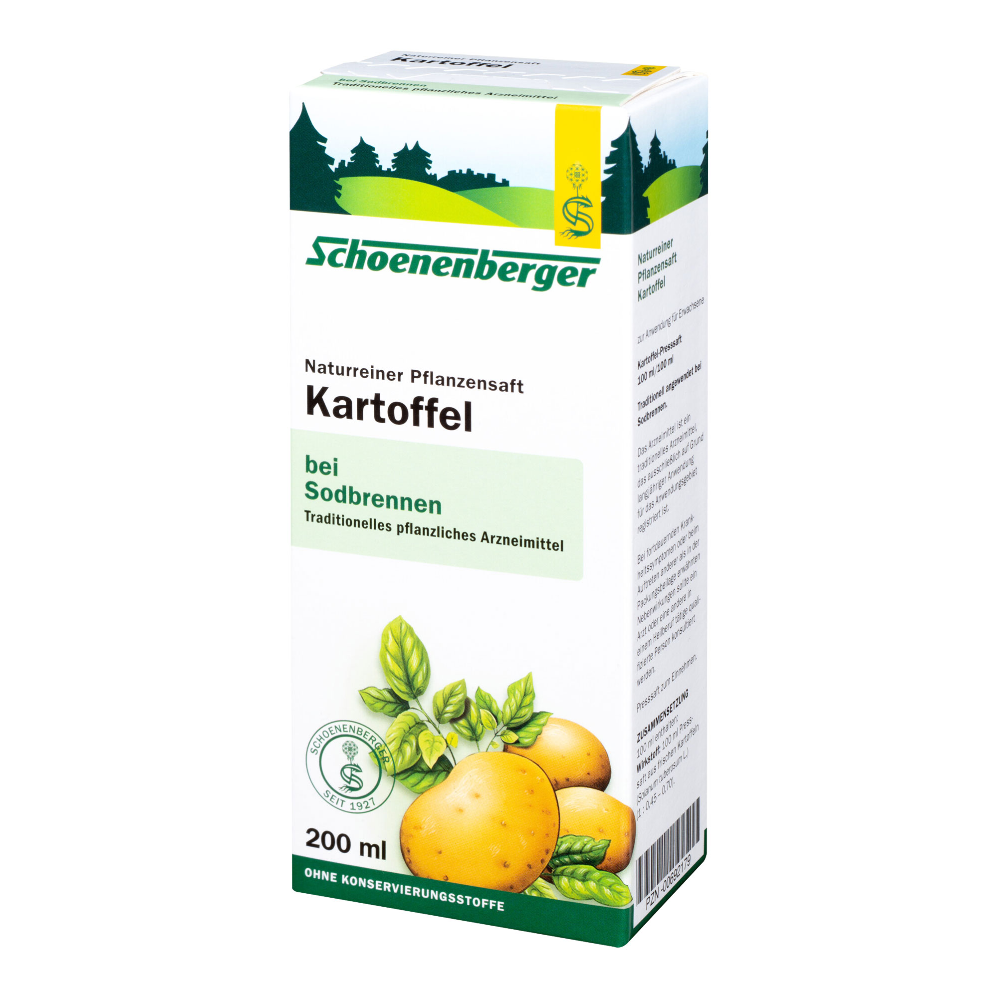 Kartoffelsaft Schoenenberger HPS