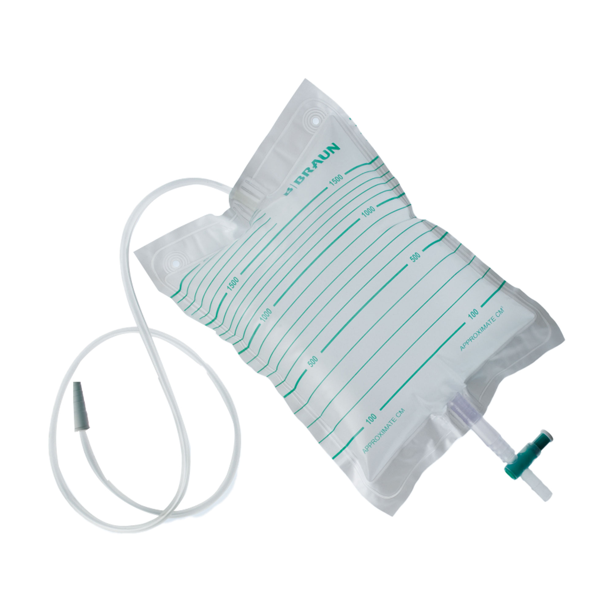 Medicare Bag 2000ml steril mit 90cm Schlauch und Abl.