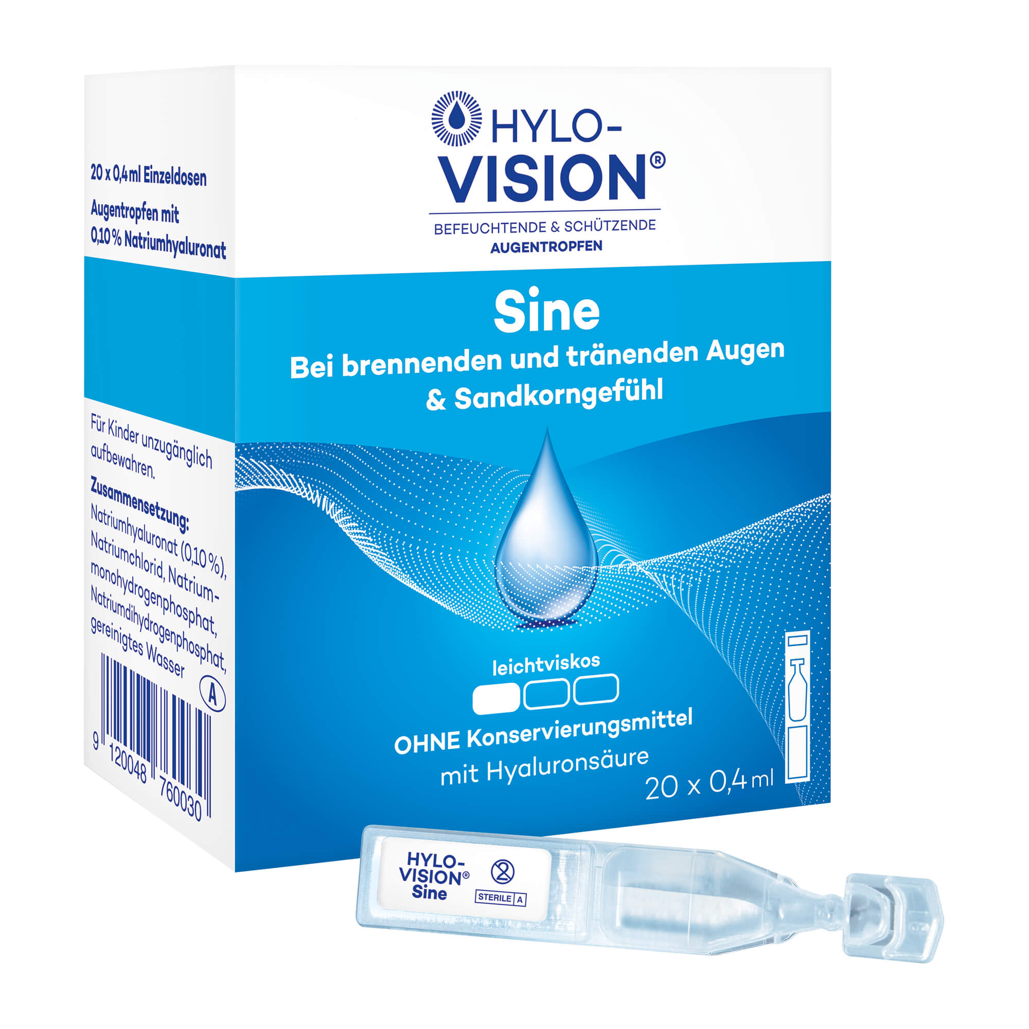 HYLO-VISION Sine Einzeldosispipetten