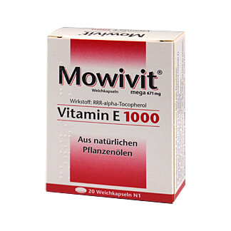 Mowivit Vitamin E 1000 Kapseln - None