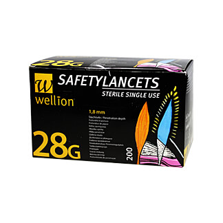 wellion Safetylancets 28G