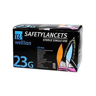 wellion Safetylancets 23G