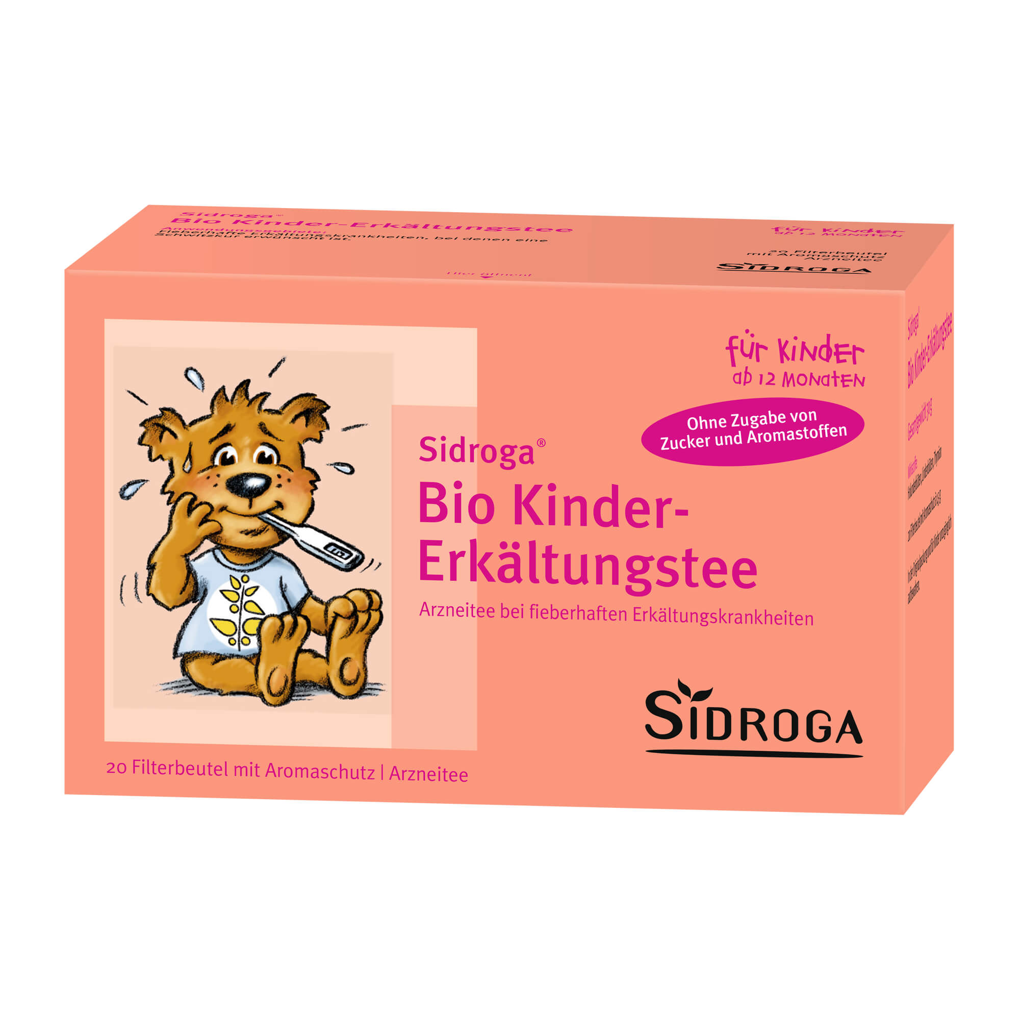 Sidroga Bio Kinder Erkältungstee - None