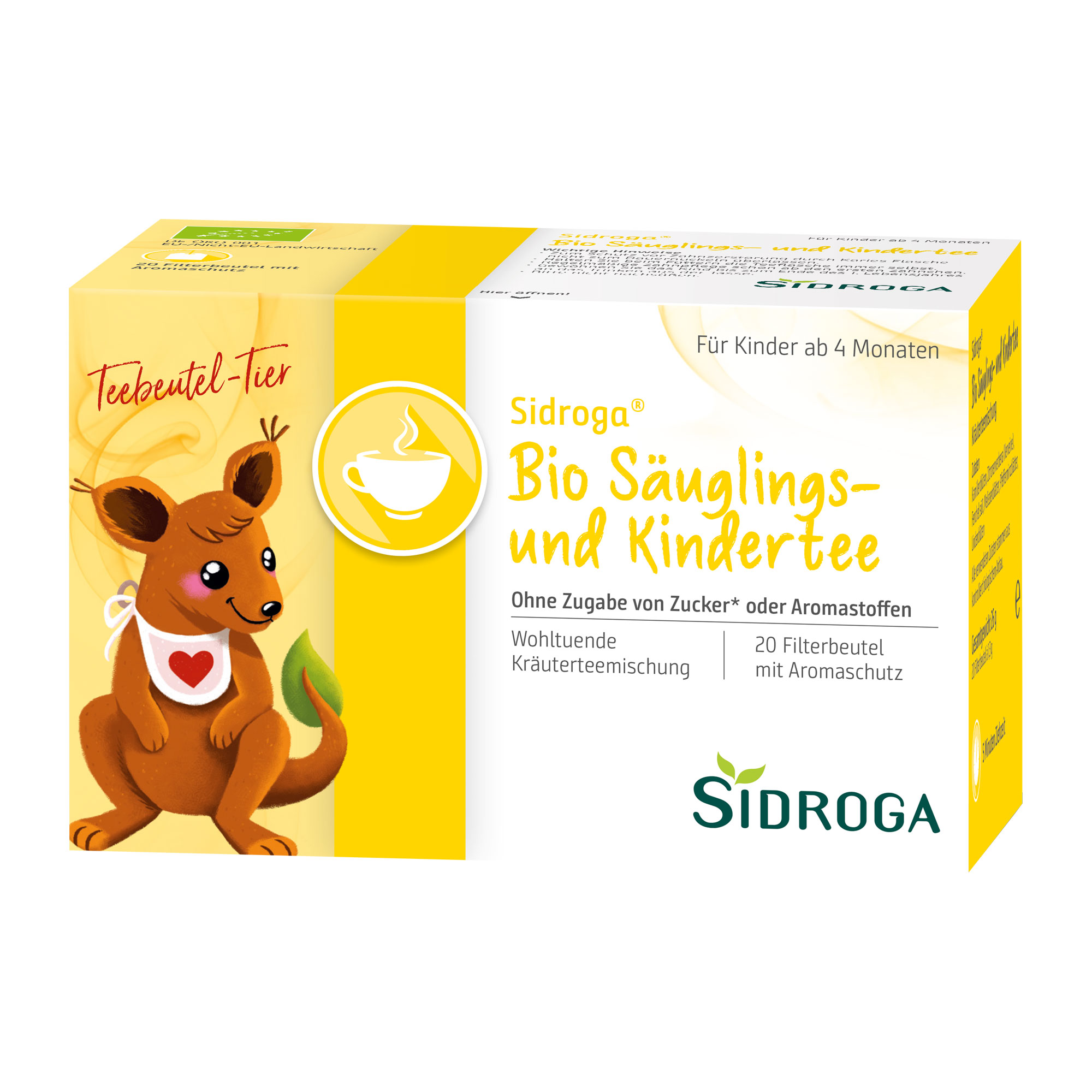 Sidroga Bio Säuglings- Und Kindertee - None