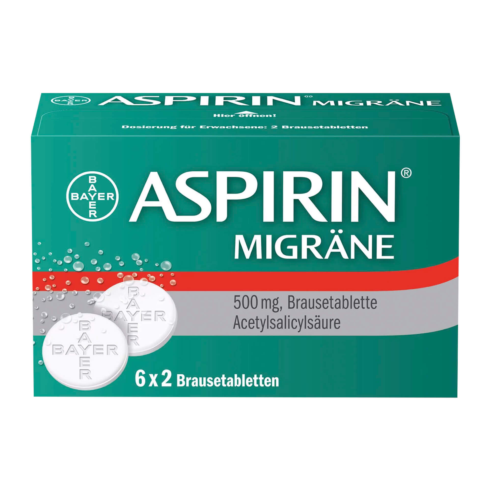 Aspirin Migräne Brausetabletten - None