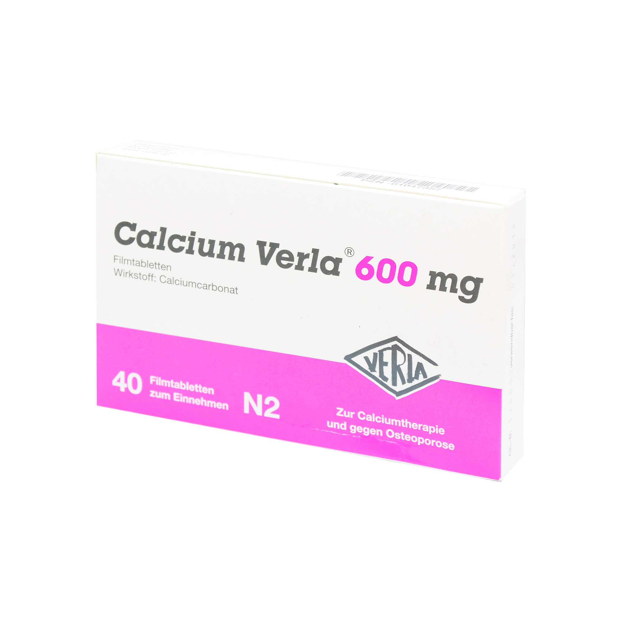 Calcium Verla 600 Mg - None