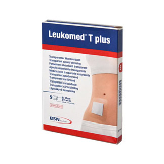 Leukomed transp. plus sterile Pflaster 8x10 cm