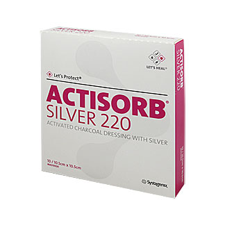 Actisorb Silv 220 10,5X10,5 - None