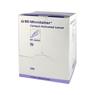 Bd Microtainer Lanzette Lila - None