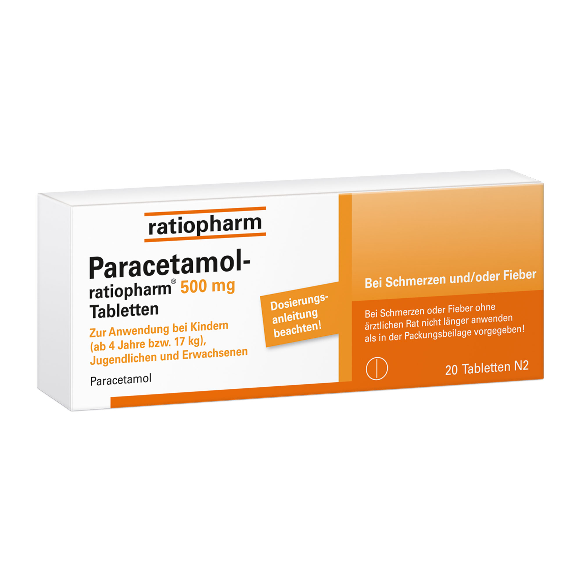 Paracetamol-Ratiopharm 500 Mg - None