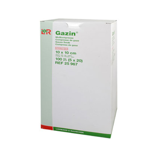 Gazin Kompressen 10x10cm 12fach steril