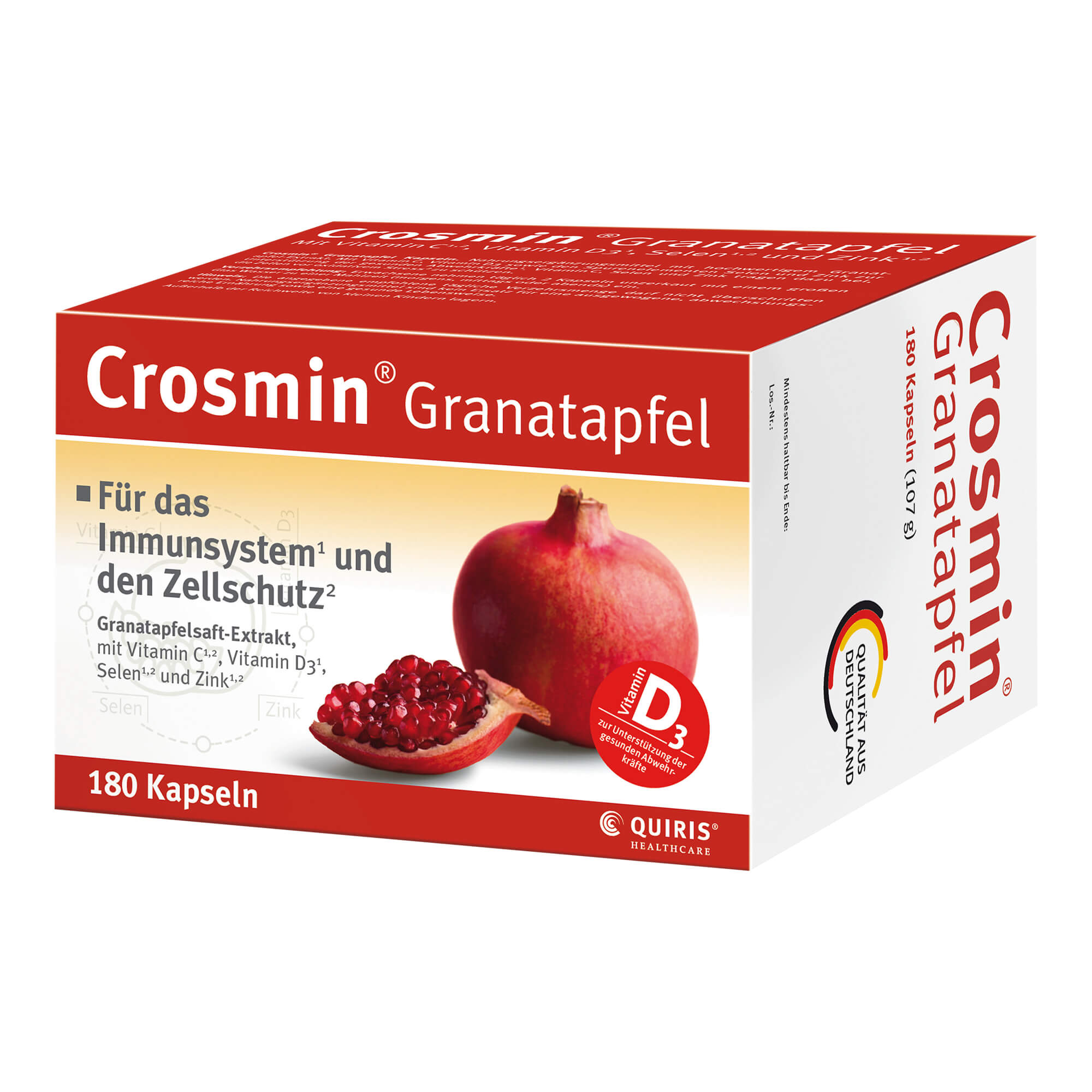 Crosmin Granatapfel Kapseln 180 St