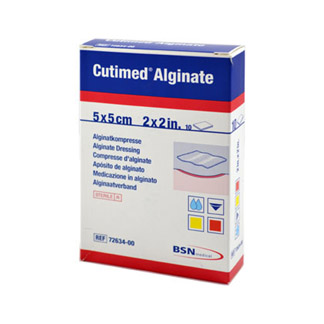 Cutimed Alginate Alginatkompressen 5x5cm