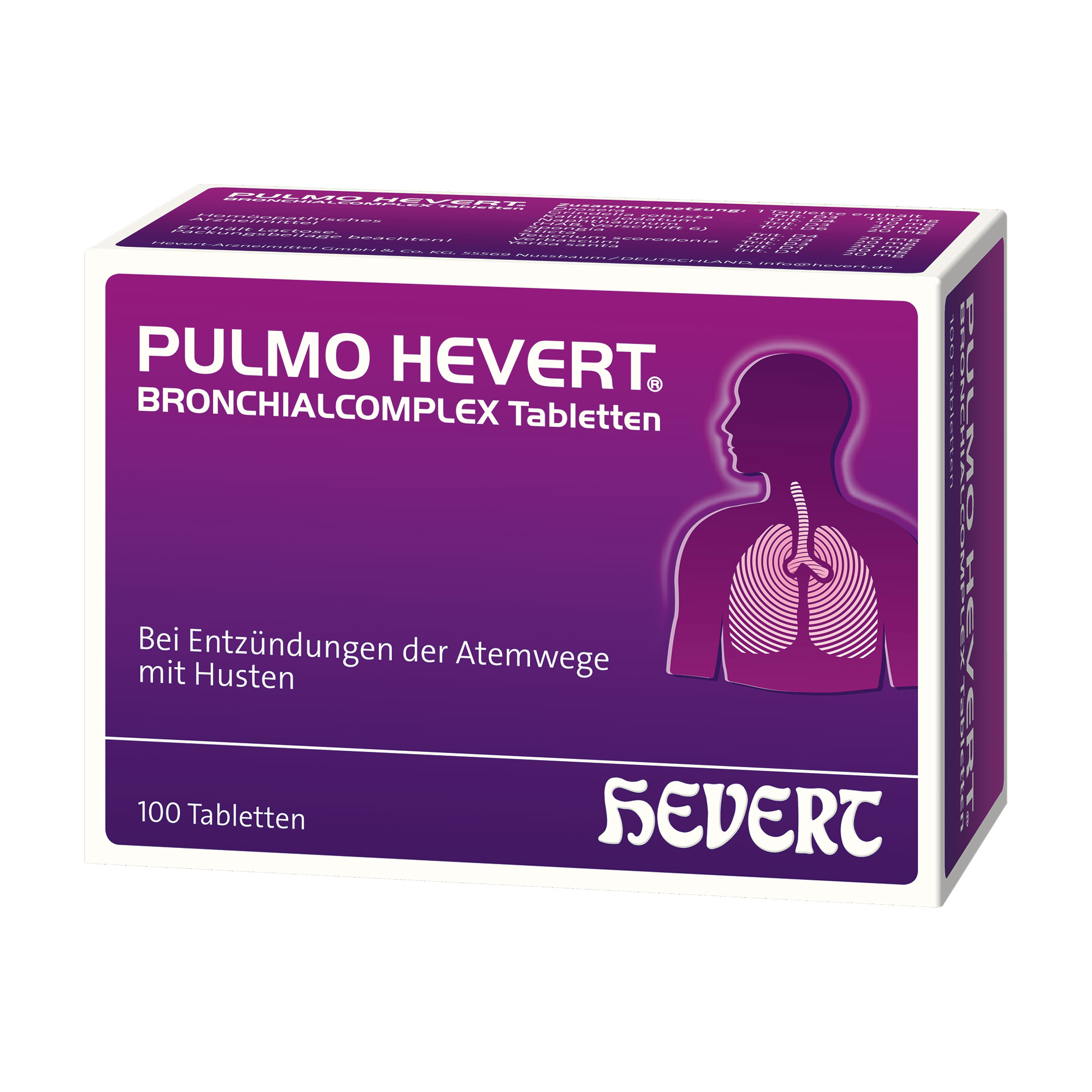 Pulmo Hevert Bronchialcomplex Tabletten 100 St