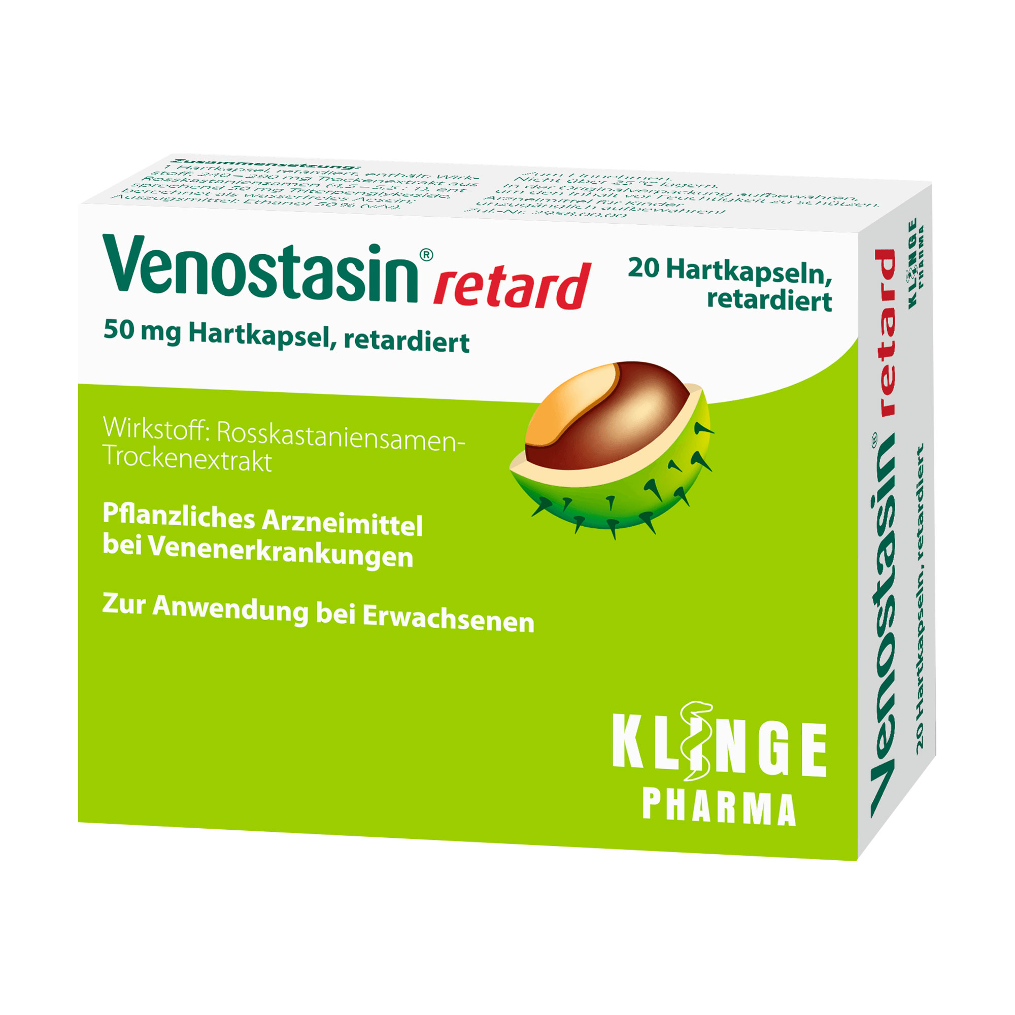 Venostasin Retard 50 Mg Hartkapsel Retardiert - None