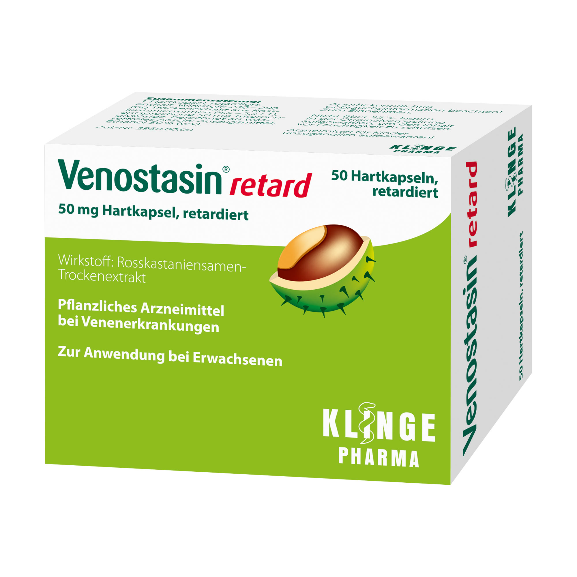 Venostasin Retard 50 Mg Hartkapsel Retardiert - None