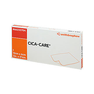 Cica Care 6x12cm dünne Silikongelplatte zur Narbenbehandlung