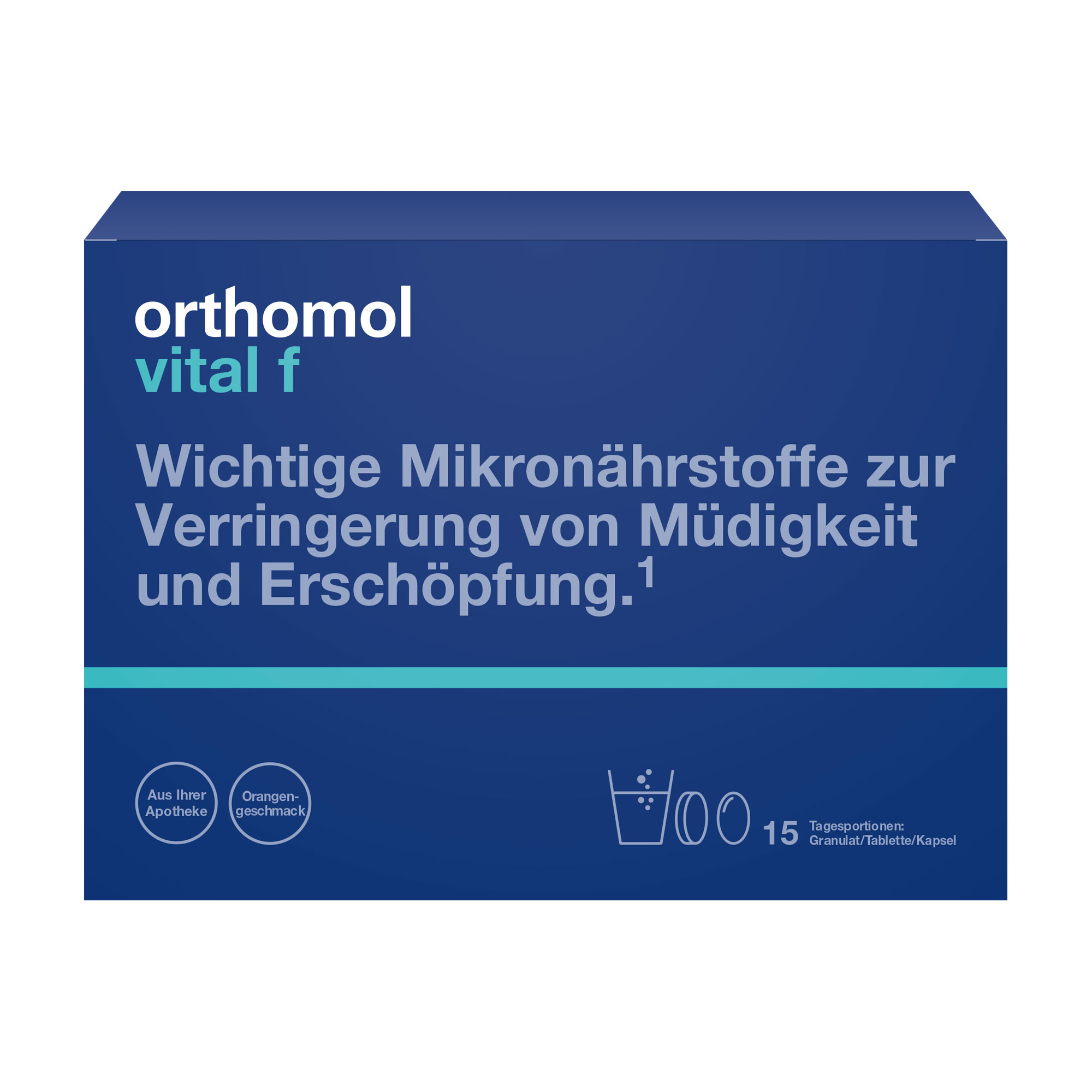 Orthomol Vital F 15 Granulat/Kapseln Kombipackung - None