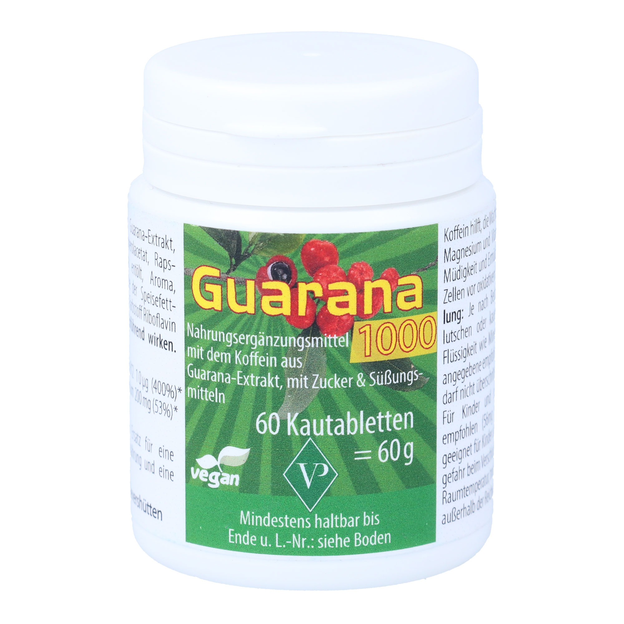 Guarana 1000 Mg Kautabletten - None