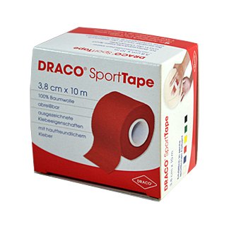 Dracotapeverband 3,8 Cmx10 M Rot - None