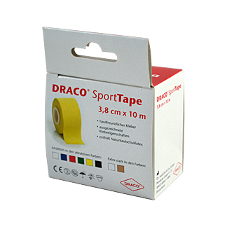 Dracotapeverband 3,8 Cmx10 M Gelb - None