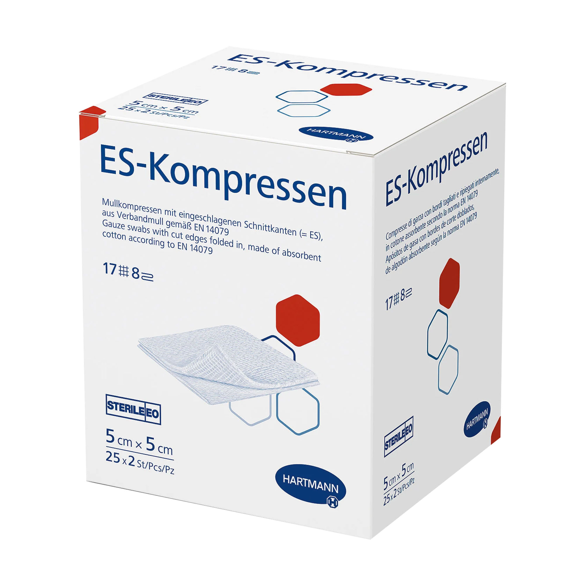 ES-Kompressen steril 5x5 cm 8fach