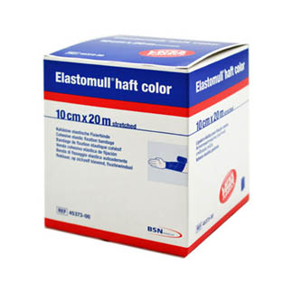 Elastomull Haft Color 10 Cmx20 M Fixierbinde Blau - None