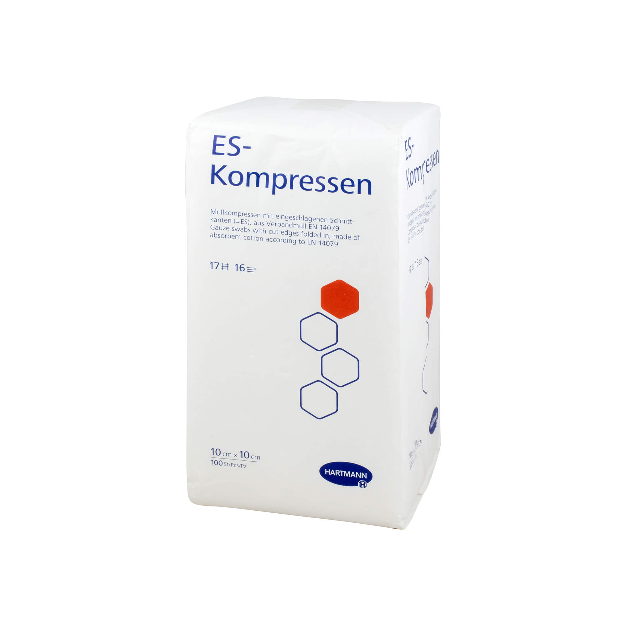 ES-Kompressen unsteril 10x10 cm 16fach