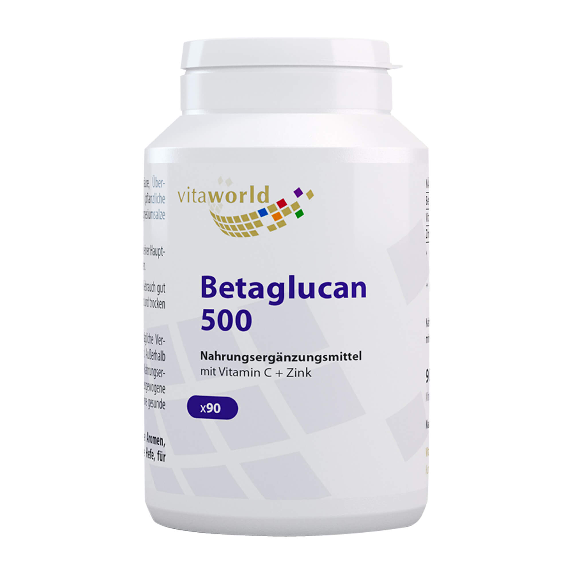 Betaglucan 500+Vit C+Zink - None