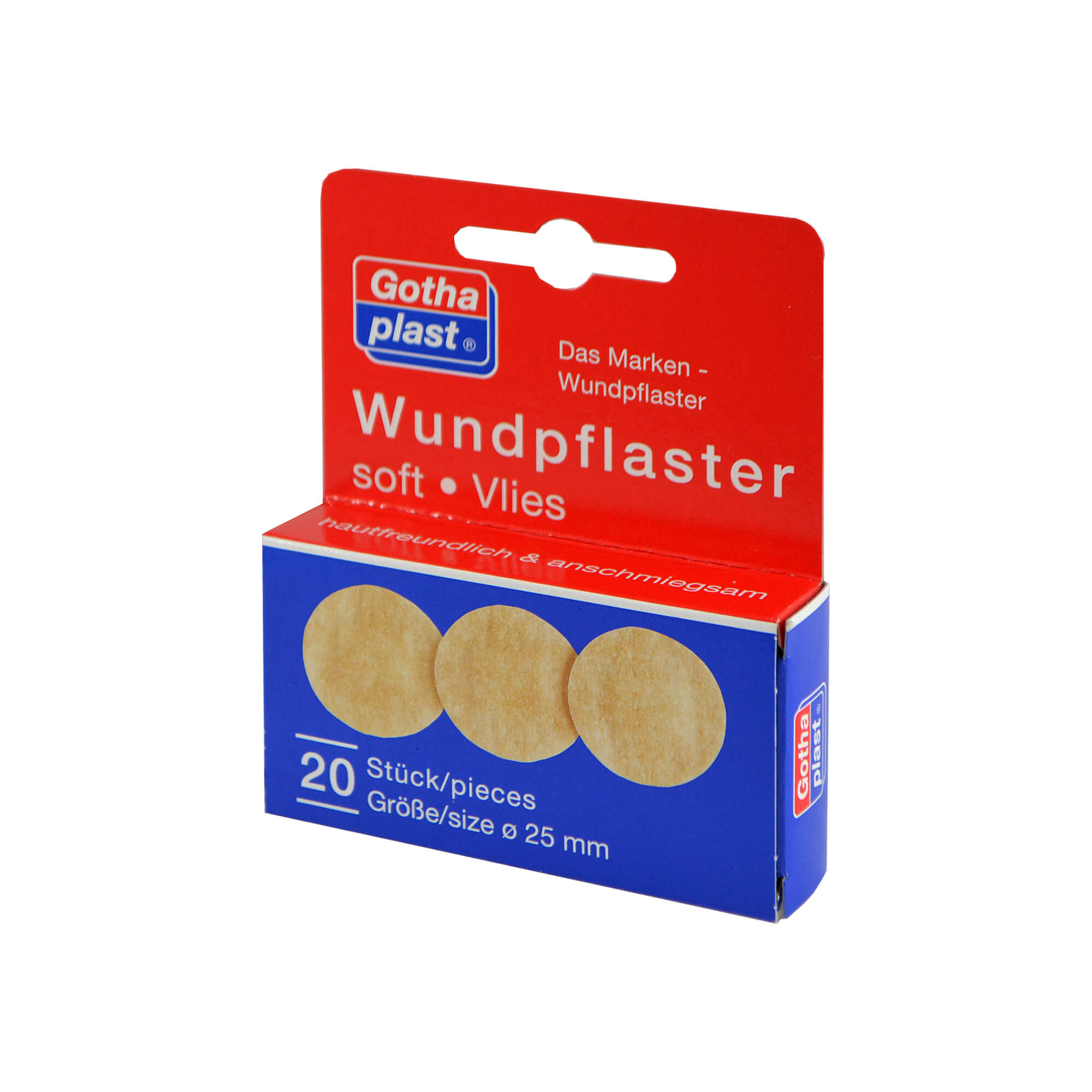 Gothaplast Wundpflaster Soft Vlies 2,5 Cm - None