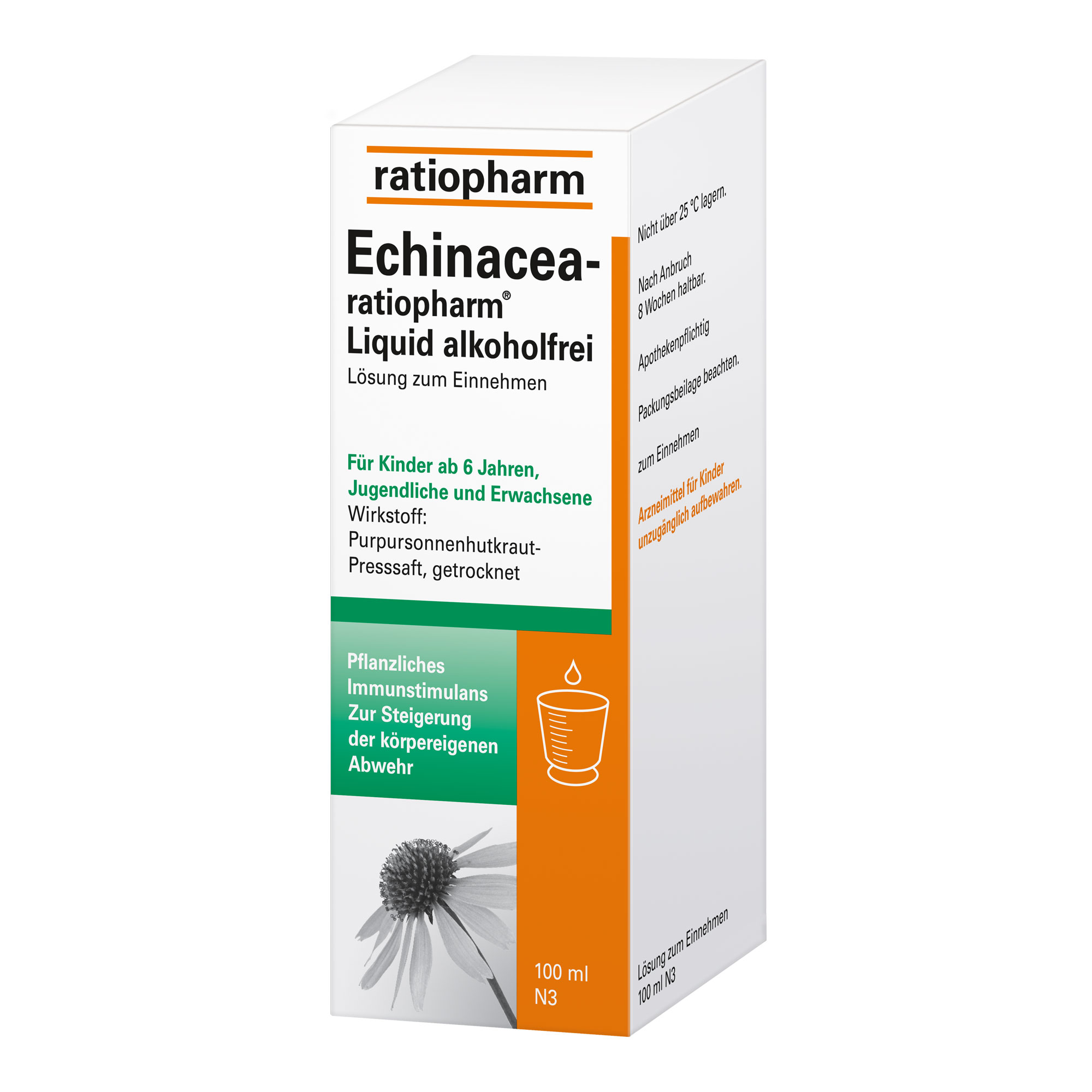 Echinacea Ratiopharm Liquid Alkoholfrei - None