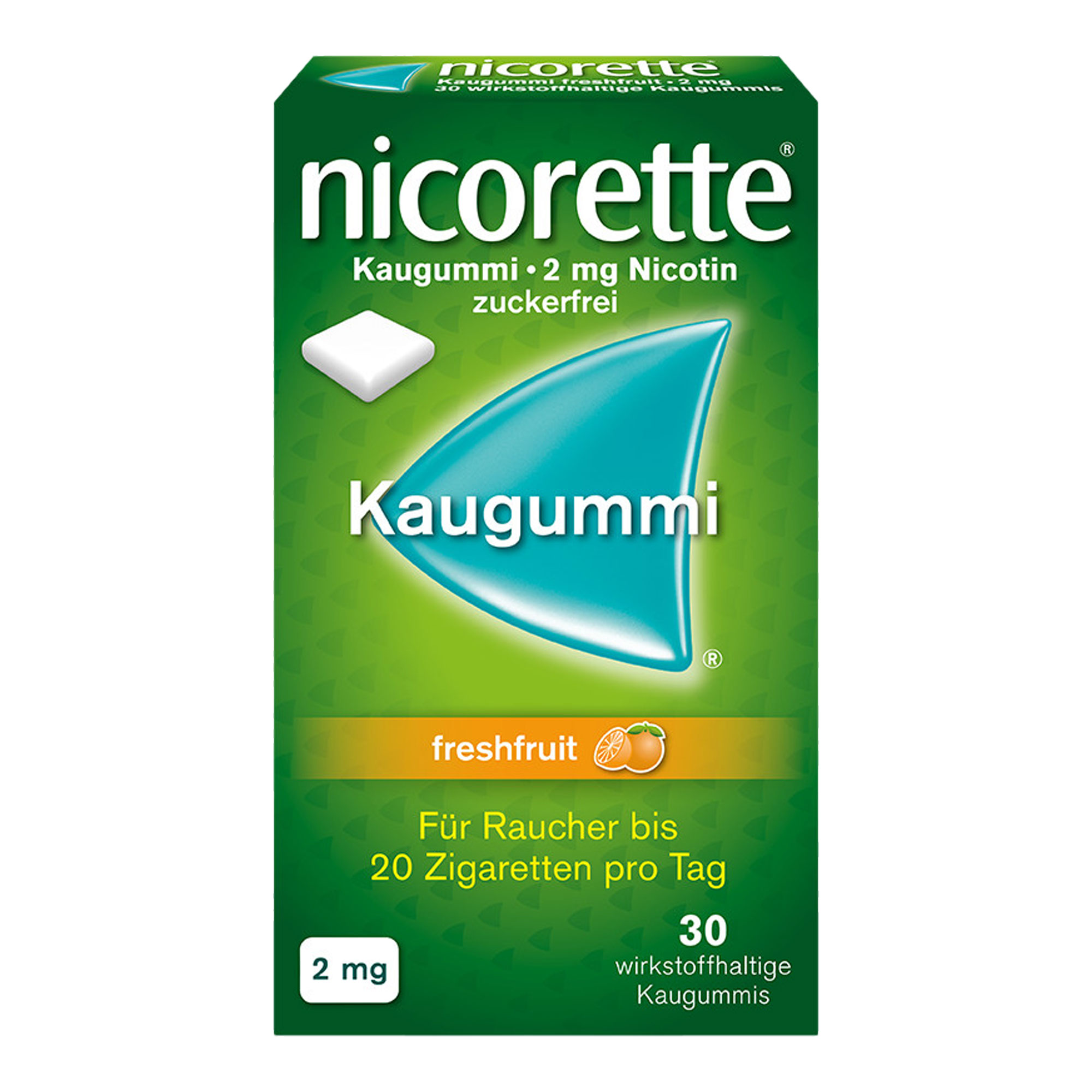 Nicorette Kaugummi Freshfruit 2 Mg Nikotin - None