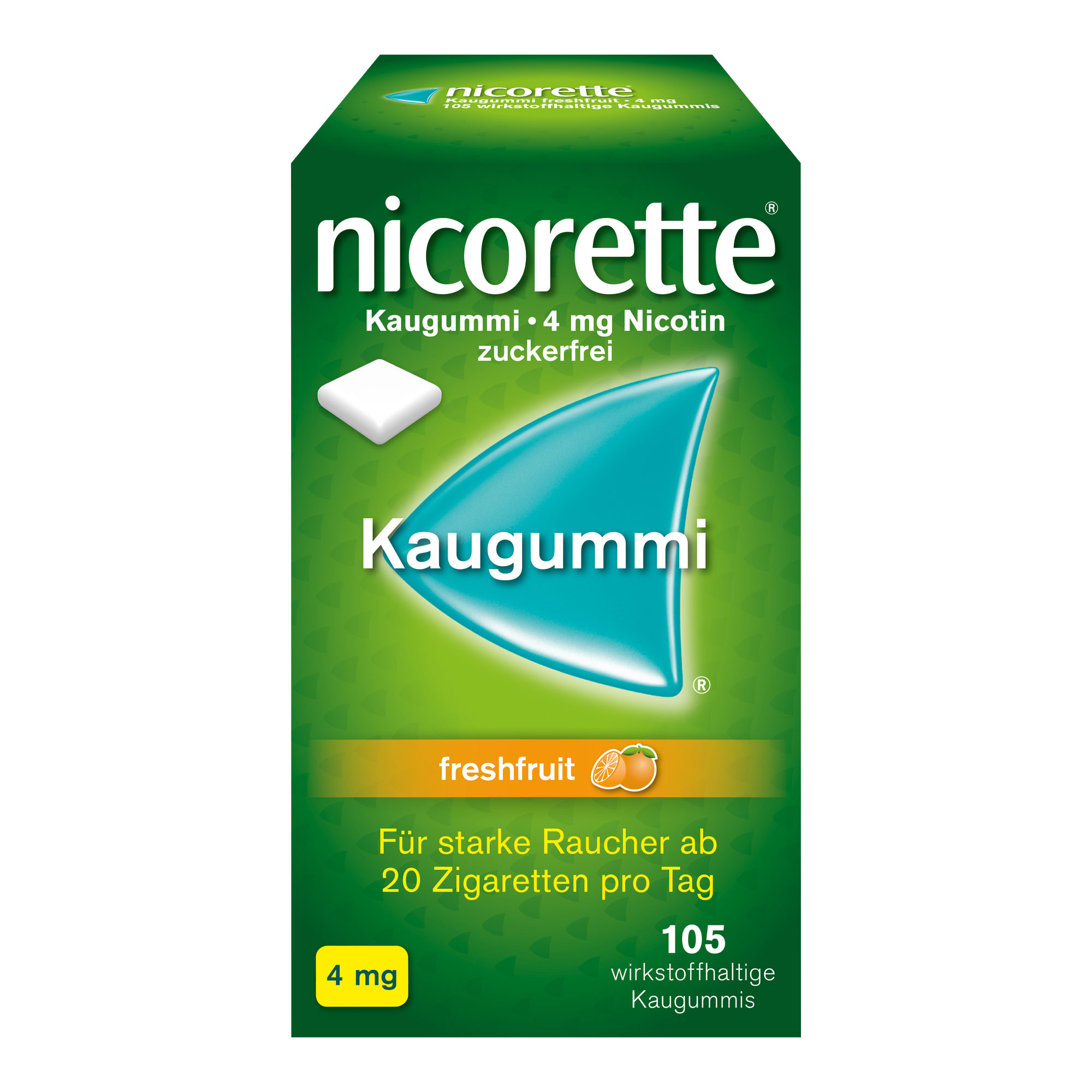 Nicorette Kaugummi Freshfruit, 4 Mg Nikotin - None