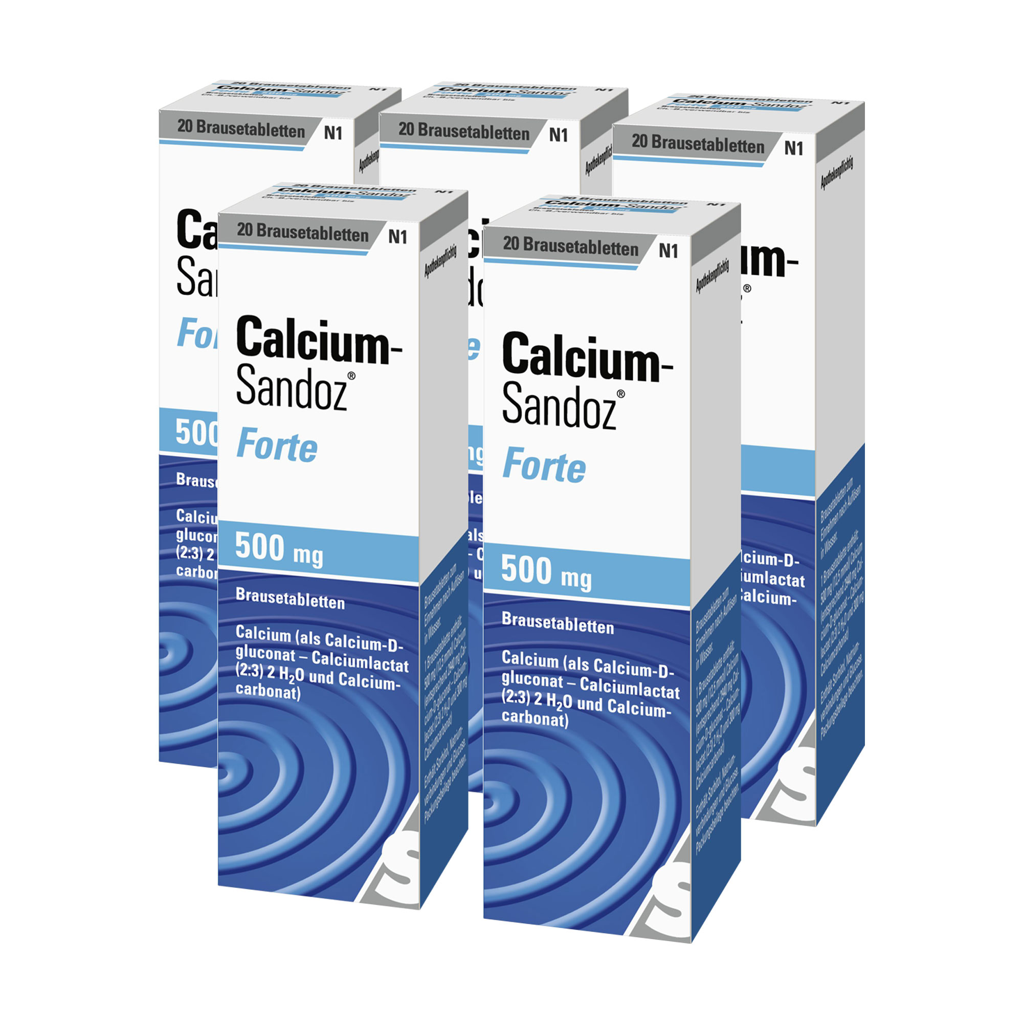 Calcium Sandoz Forte Brausetabletten - None