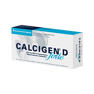 Calcigen D Forte 1000 Mg/880 I. E. Brausetabletten - None