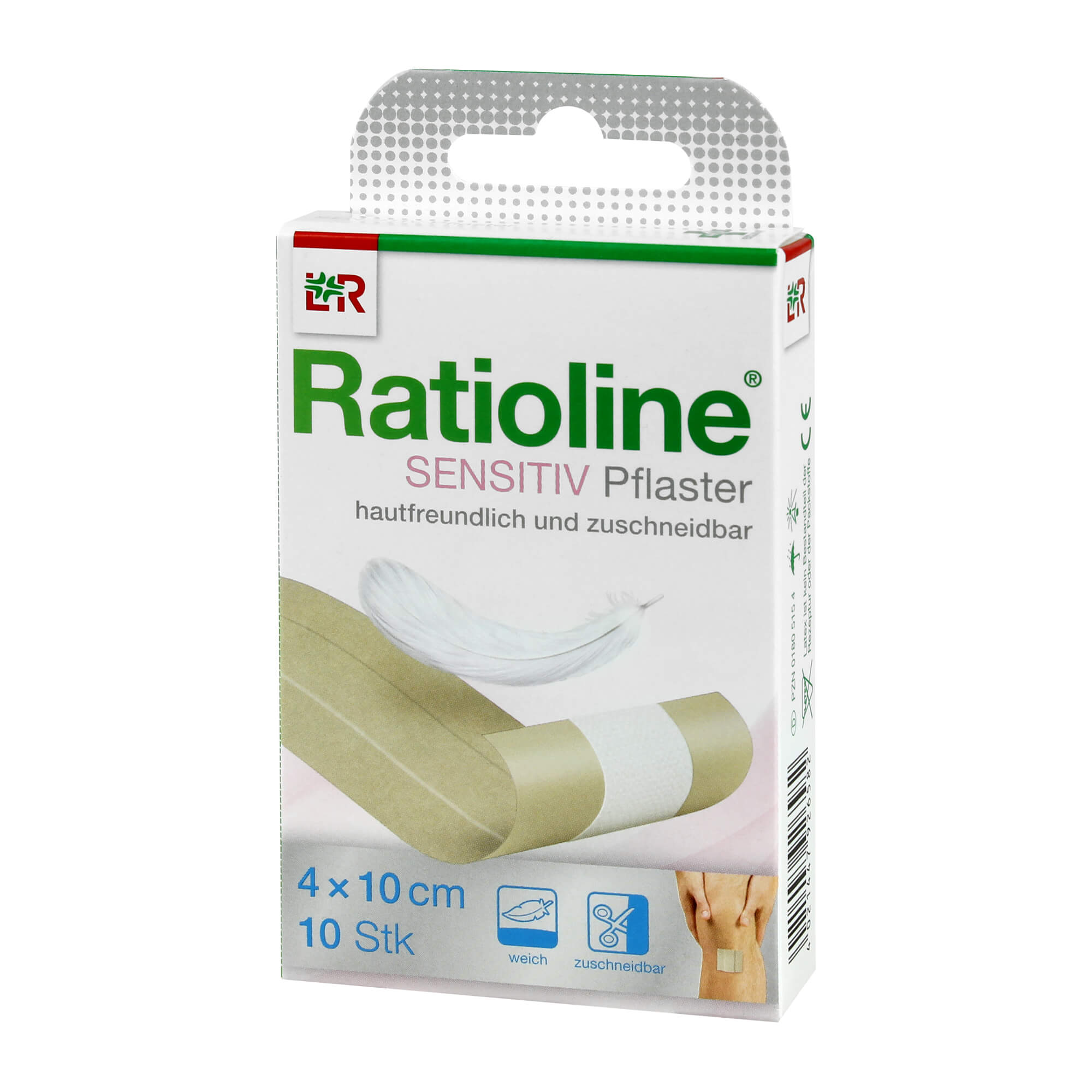 Ratioline SENSITIV Pflaster 4 cm x 1 m