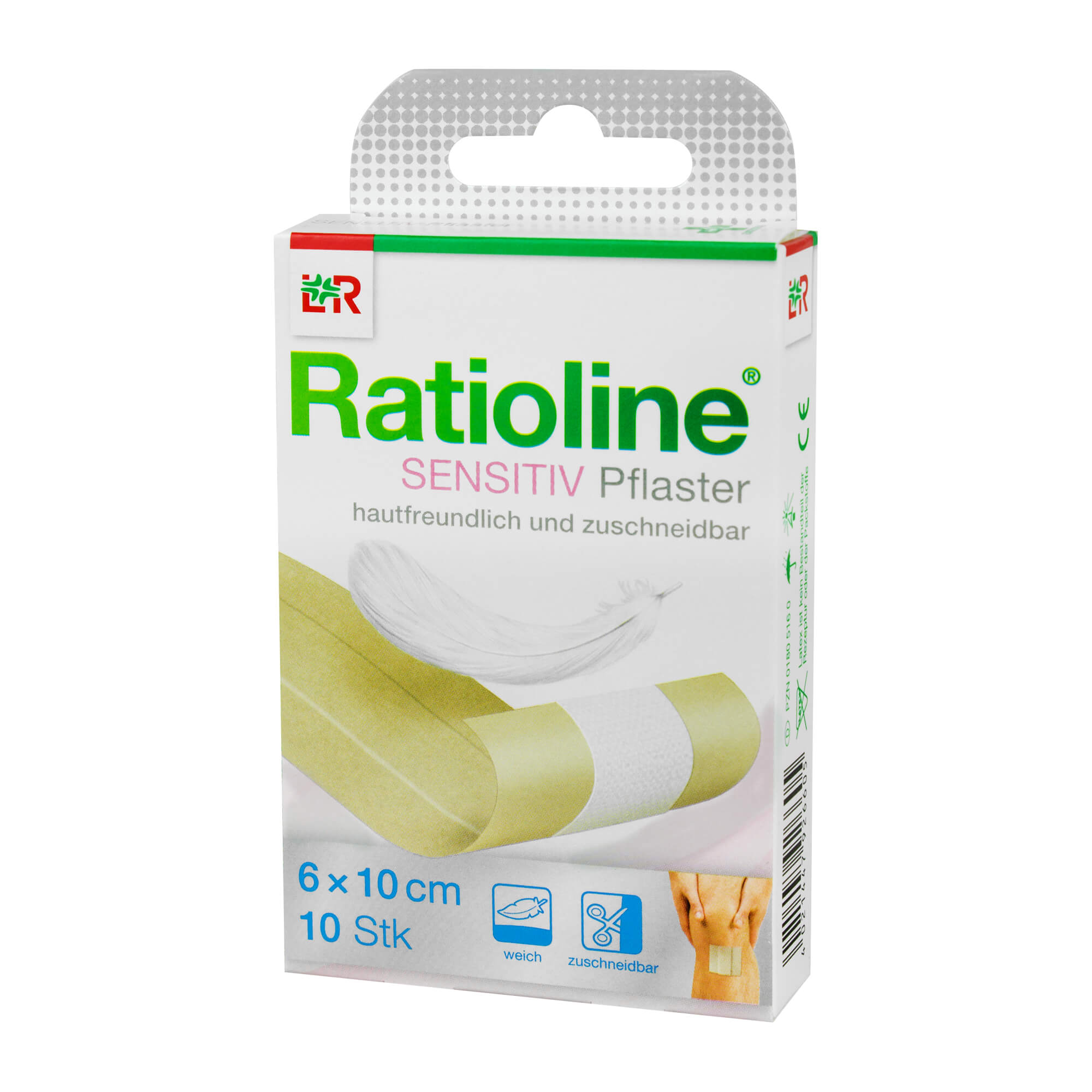 Ratioline SENSITIV Pflaster 6 cm x 1 m